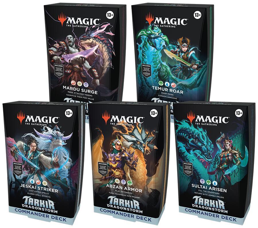 Magic: The Gathering Tarkir: Dragonstorm Commander Deck Case