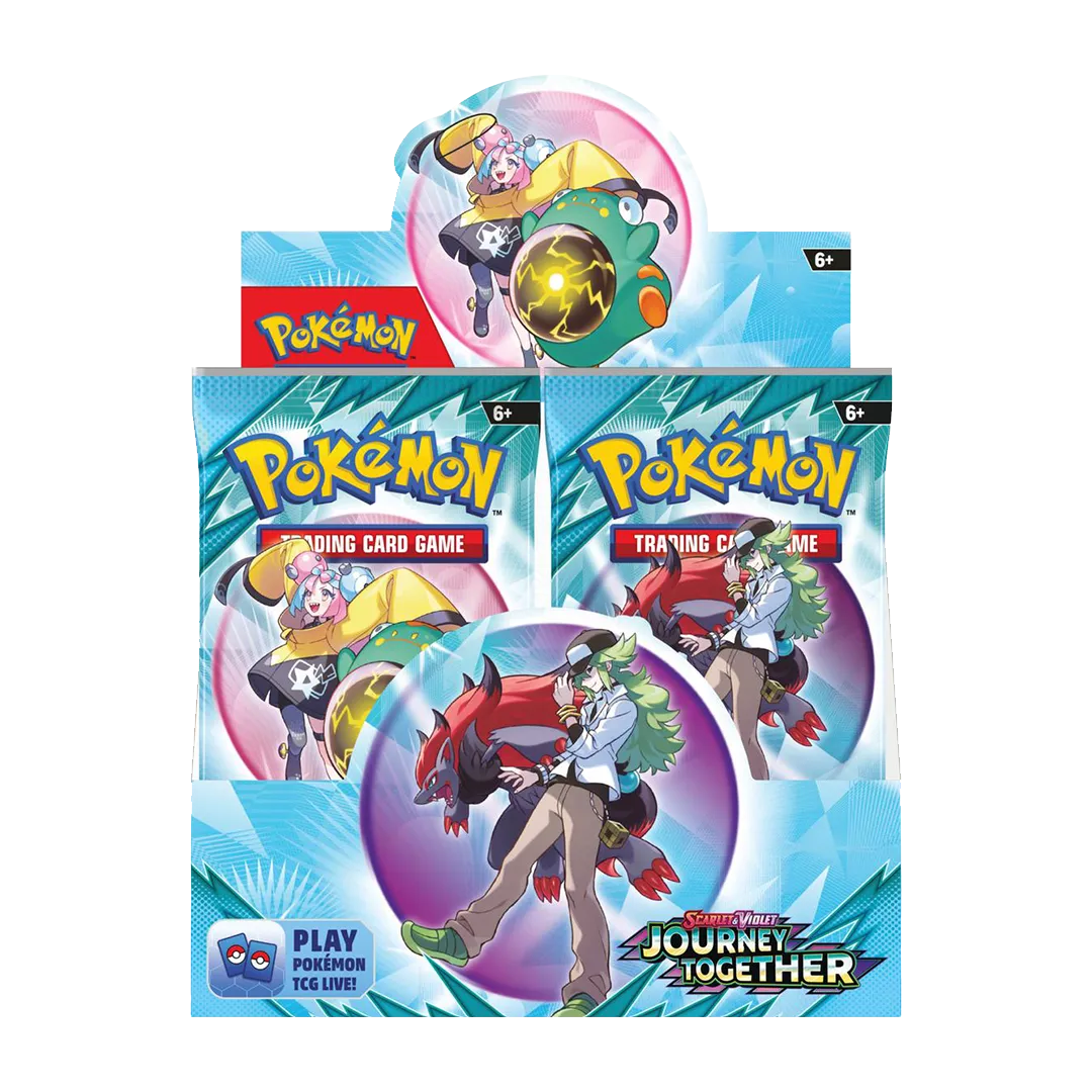 Pokémon TCG: Scarlet & Violet: Journey Together - Enhanced Booster Box Display