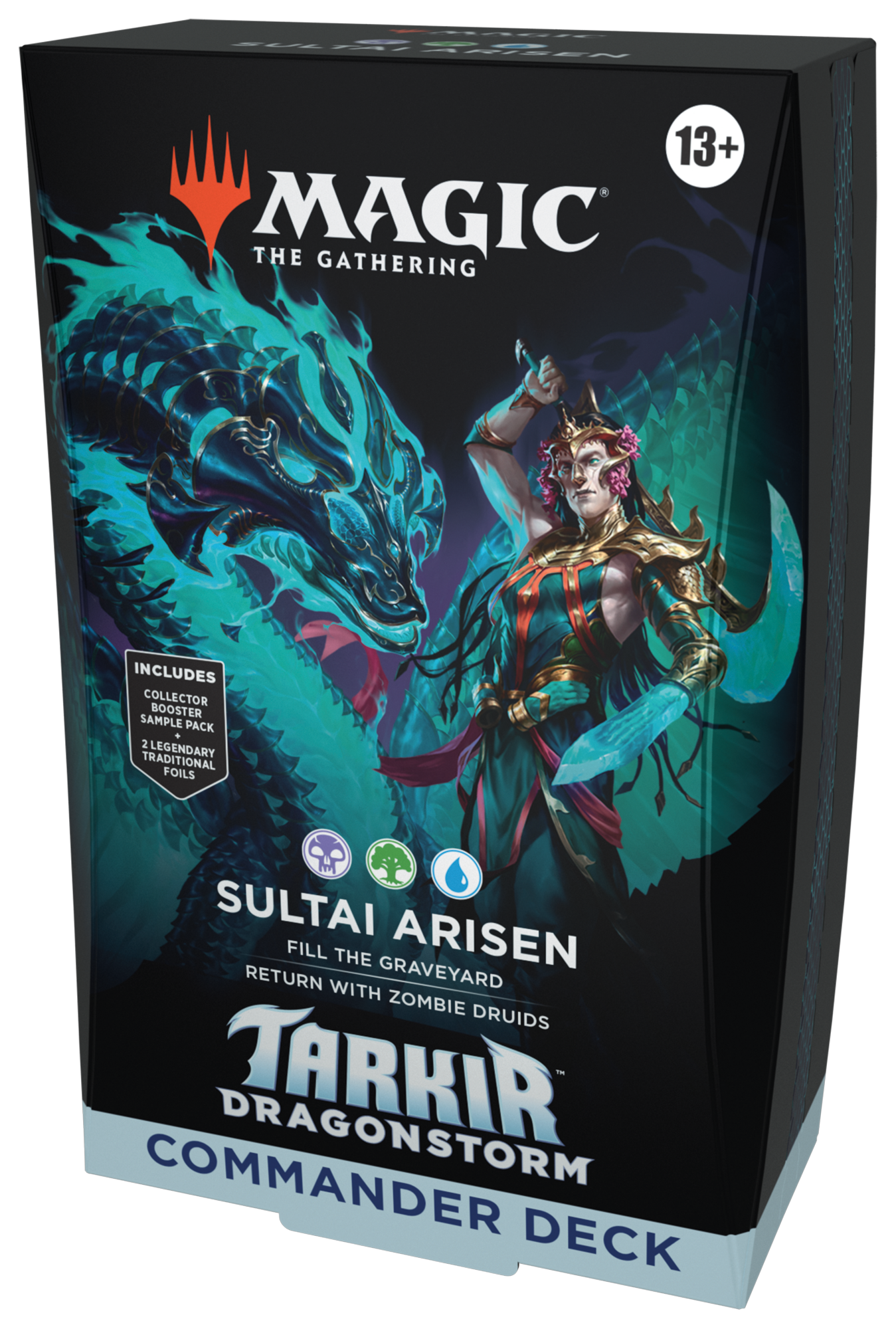 Magic: The Gathering Tarkir: Dragonstorm Commander Deck Case