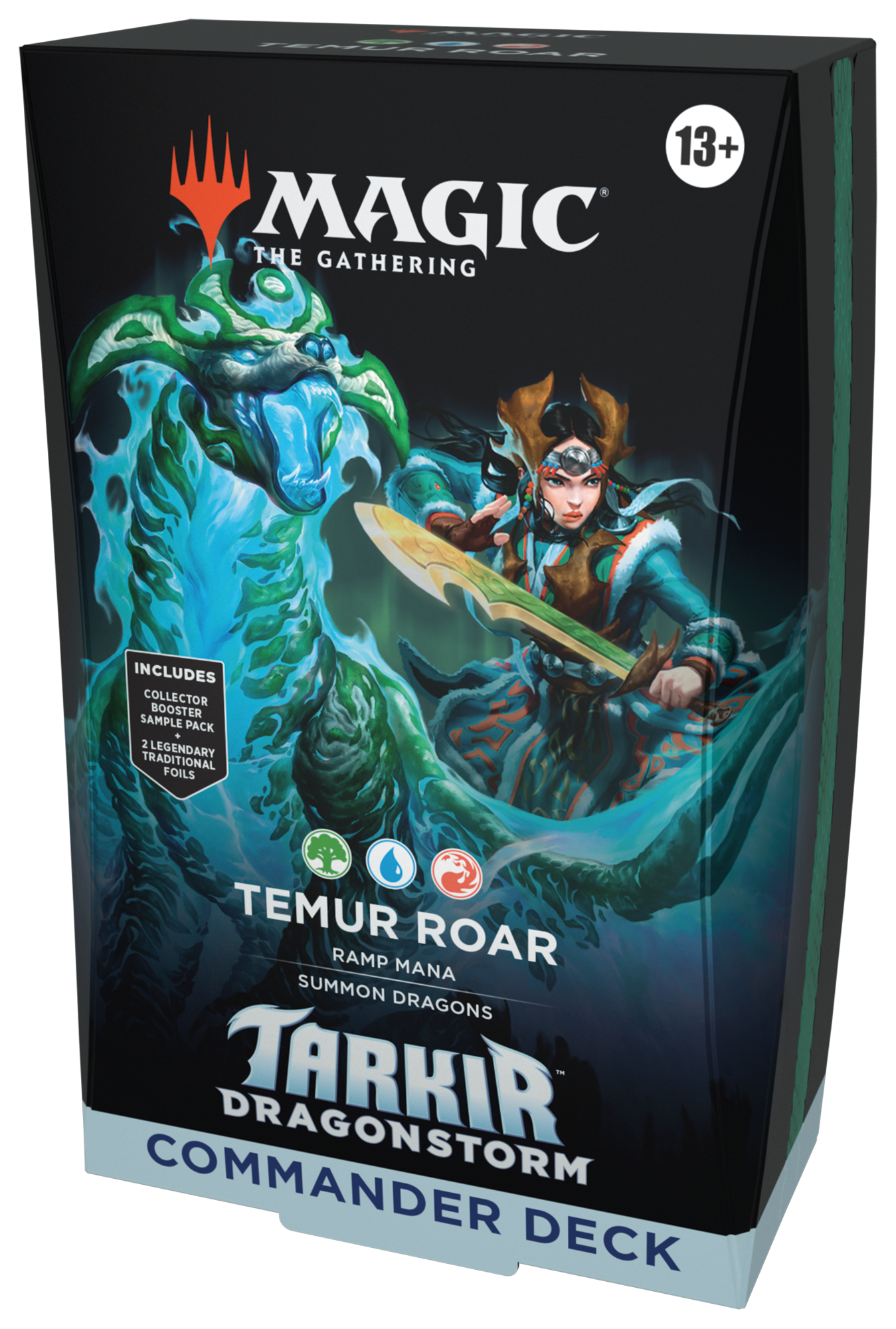 Magic: The Gathering Tarkir: Dragonstorm Commander Deck Case
